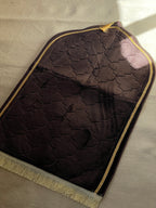 Sejada gruesa marrón oscuro