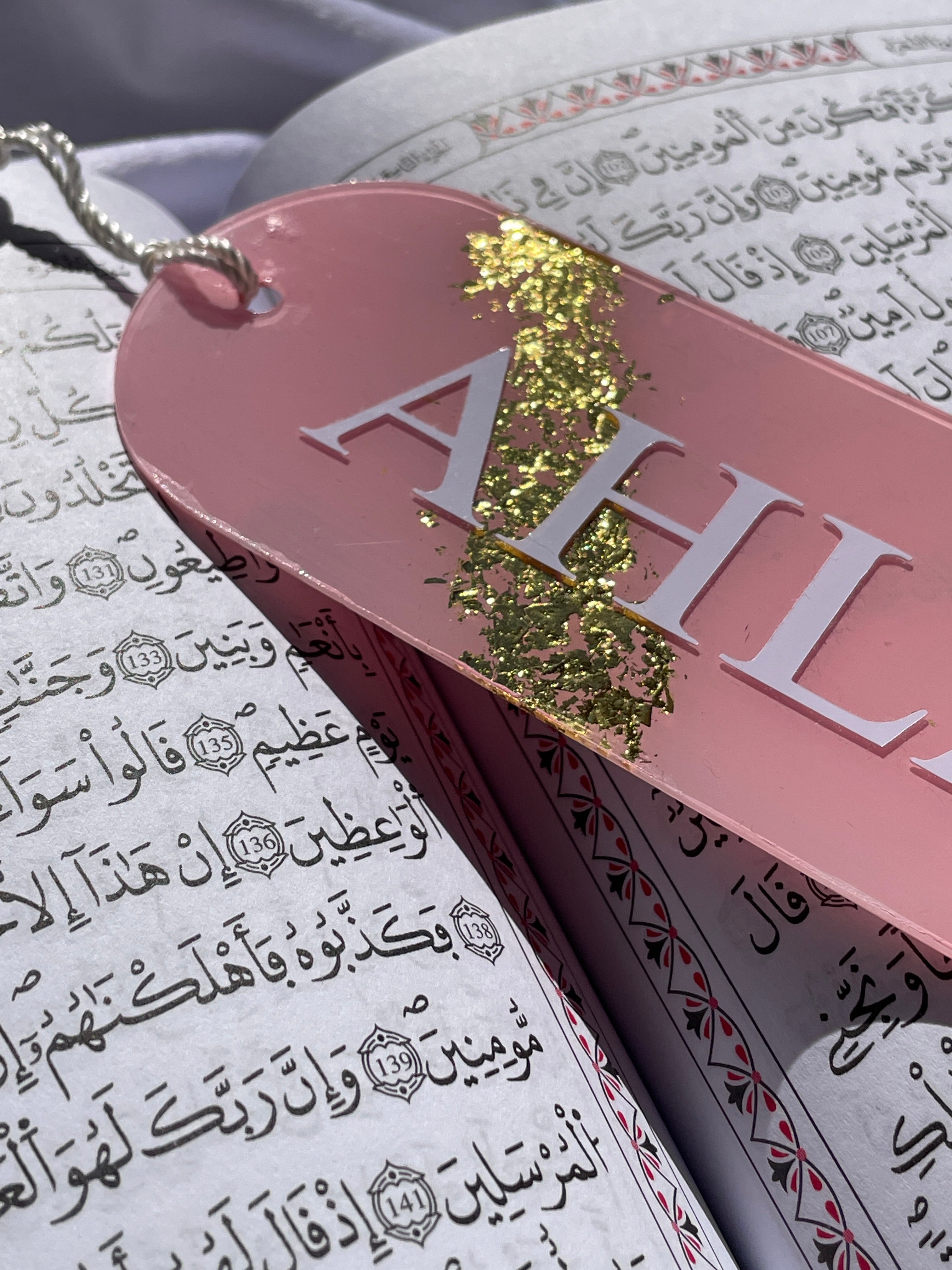 Marcapáginas acrílico