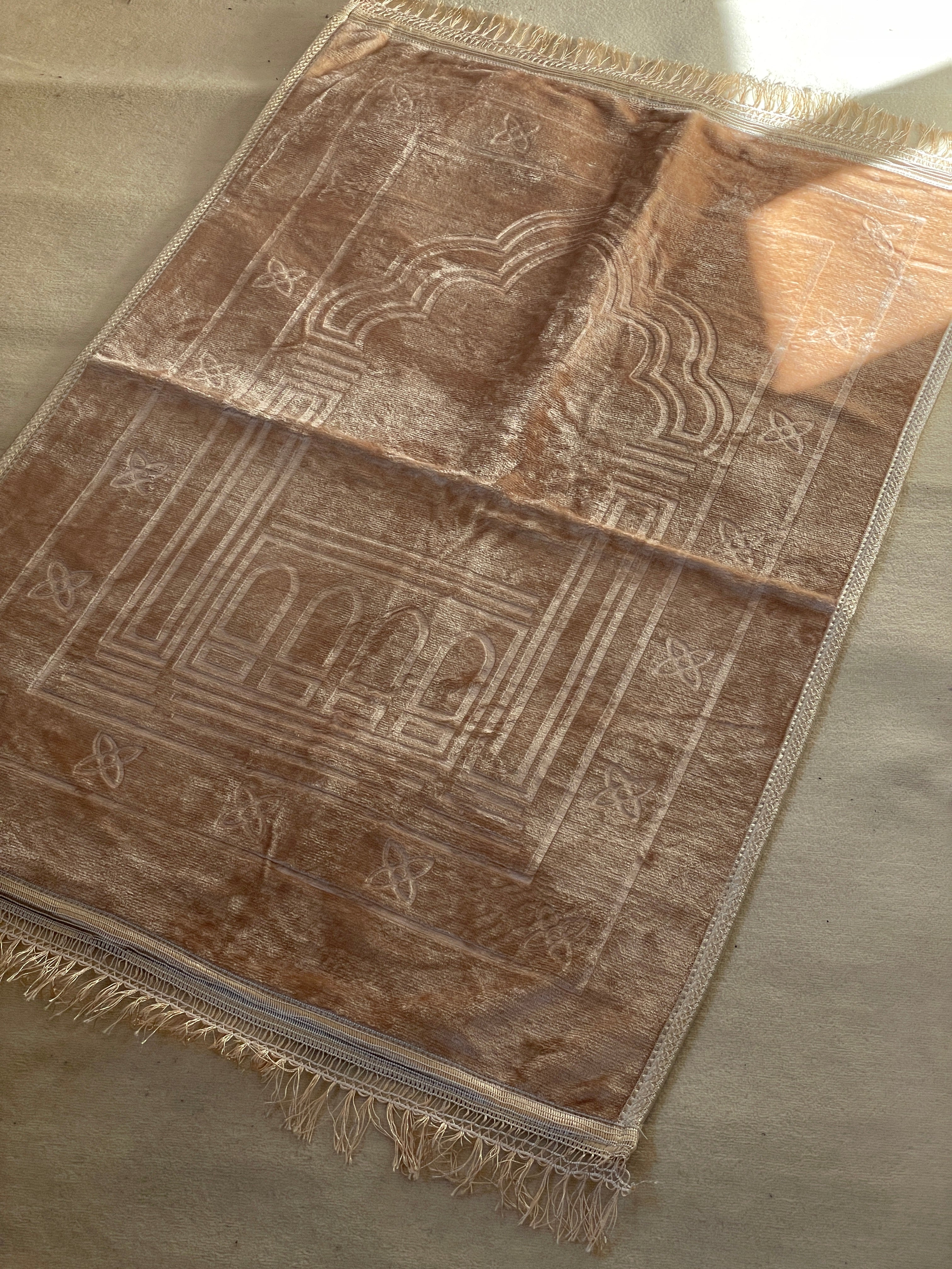 Sejada rectangular beige