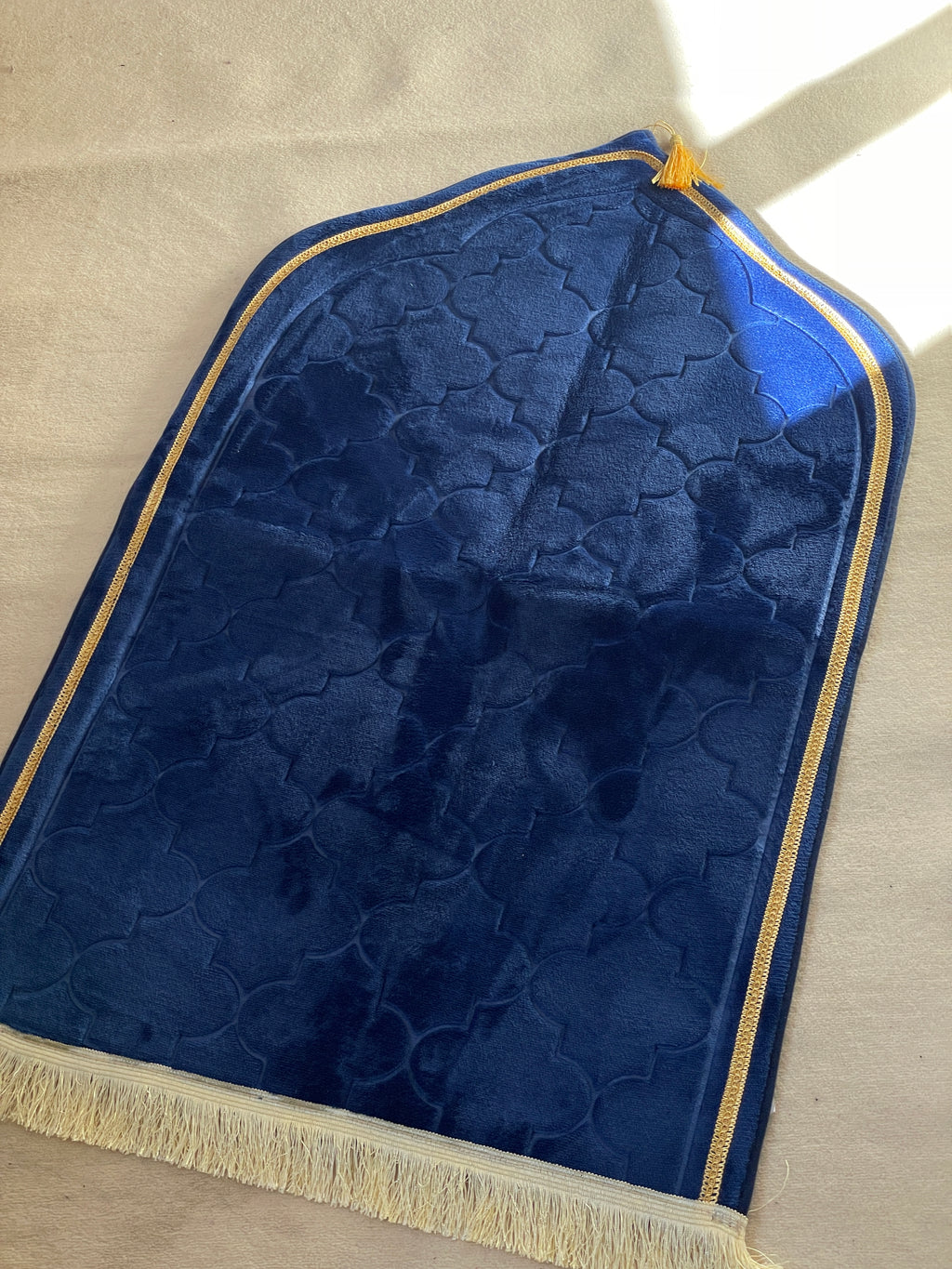 Sejada gruesa azul eléctrico