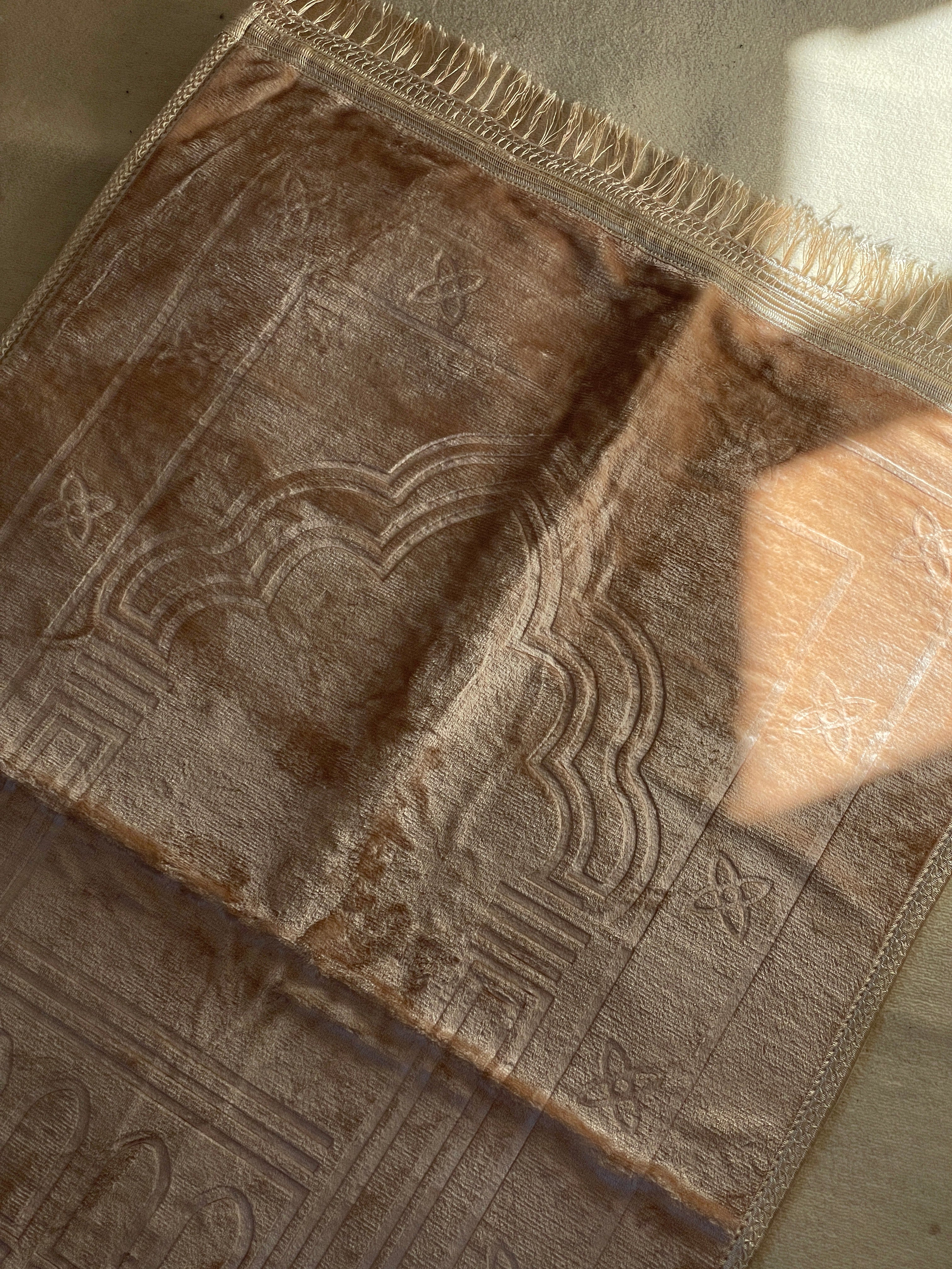 Sejada rectangular beige